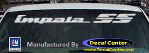 DC05023 Chevrolet Impala SS Decal