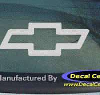 DC05024 Chevrolet Bowtie Decal 