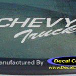 DC05027 Chevrolet Chevy Truck Decal