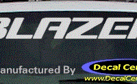 DC05035 Chevrolet Blazer Decal 