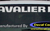 DC05036 Chevrolet Cavalier LS Decal 