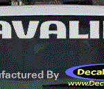 DC05037 Chevrolet Cavalier Decal