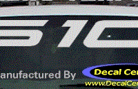 DC05040 Chevrolet S-10 Decal 