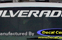 DC05041 Chevrolet Silverado Decal 