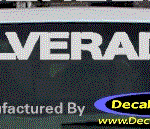 DC05043 Chevrolet Silverado Decal