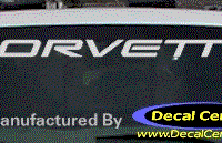 DC05045 Chevrolet Corvette Decal 