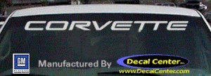 DC05045 Chevrolet Corvette Decal