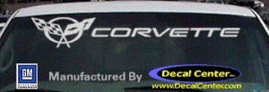 DC05049 Chevrolet Corvette W/Emblem Decal