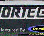 DC05066 Chevrolet Vortec Outline Decal