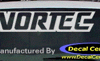 DC05066 Chevrolet Vortec Outline Decal