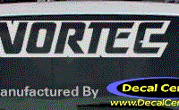 DC05066 Chevrolet Vortec Outline Decal 