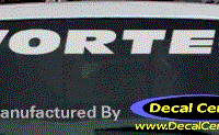 DC05069 Chevrolet Vortec Decal 
