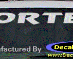 DC05071 Chevrolet Vortec Decal