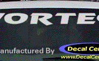 DC05071 Chevrolet Vortec Decal 