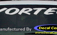 DC05072 Chevrolet Vortec Decal 