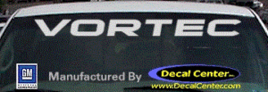 DC05073 Chevrolet Vortec Decal
