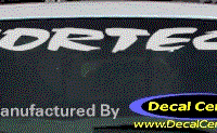 DC05075 Chevrolet Vortec Decal 