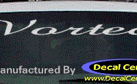 DC05076 Chevrolet Vortec Decal 