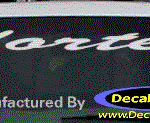 DC05077 Chevrolet Vortec Decal