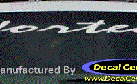 DC05078 Chevrolet Vortec Decal 