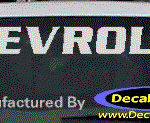 DC05081 Chevrolet Decal