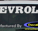 DC05083 Chevrolet Decal
