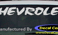 DC05088 Chevrolet Decal 