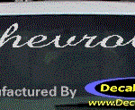 DC05089 Chevrolet Decal