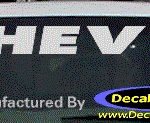 DC05093 Chevrolet Chevy Decal