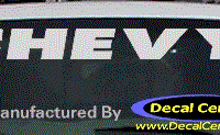 DC05093 Chevrolet Chevy Decal 