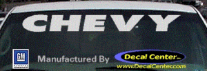 DC05093 Chevrolet Chevy Decal