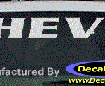 DC05094 Chevrolet Chevy Decal
