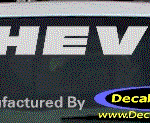 DC05095 Chevrolet Chevy Decal