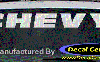 DC05095 Chevrolet Chevy Decal 