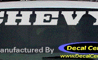 DC05096 Chevrolet Chevy Decal 