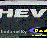 DC05097 Chevrolet Chevy Decal
