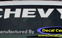 DC05097 Chevrolet Chevy Decal 