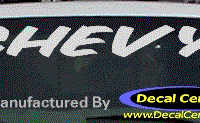 DC05098 Chevrolet Chevy Decal 