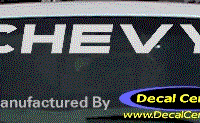 DC05099 Chevrolet Chevy Decal 