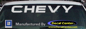 DC05099 Chevrolet Chevy Decal