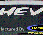 DC05101 Chevrolet Chevy Decal