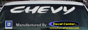 DC05101 Chevrolet Chevy Decal