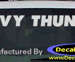 DC05106 Chevrolet Chevy Thunder Decal