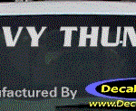 DC05107 Chevrolet Chevy Thunder Decal