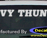 DC05109 Chevrolet Chevy Thunder Decal