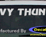 DC05110 Chevrolet Chevy Thunder Decal