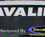 DC05132 Chevrolet Cavalier Decal