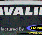 DC05134 Chevrolet Cavalier Decal