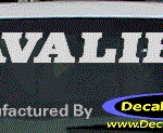 DC05135 Chevrolet Cavalier Decal