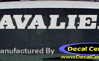 DC05135 Chevrolet Cavalier Decal 